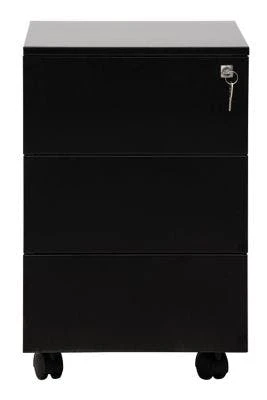 PROREGAL Rollcontainer Panther | 3 Schubladen| HxBxT 61x40x60 Cm | Grau 3 PROREGAL Rollcontainer Panther | 3 Schubladen| HxBxT 61x40x60 Cm | Grau – Bild 3