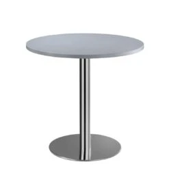 Säulentisch - Rund - 750 X Ø 800 Mm - Chrom/buche 338522 10 Säulentisch - Rund - 750 X Ø 800 Mm - Chrom/buche 338522 -Büromöbel Geschäft c5126121 48c9 4103 a33d ec6354fe9e27 1