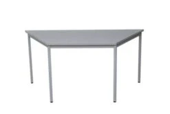 PROREGAL Bürotisch Wolf | Trapez | HxBxT 75x140x70 Cm | Grau -Büromöbel Geschäft c58dee1e c6e7 4039 b883 5649ba899bfe