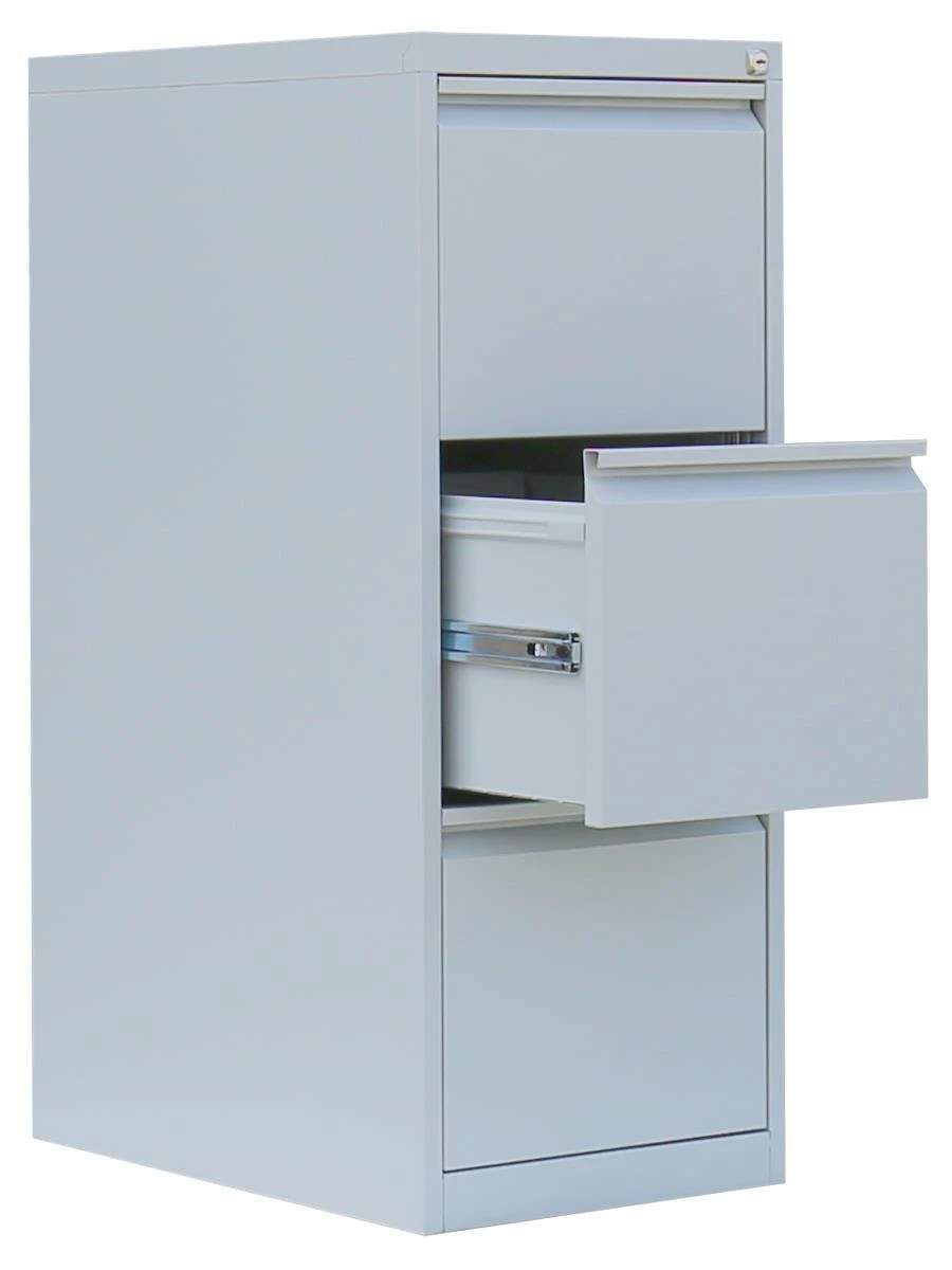 Büro Hängeregistratur Schrank Für DIN A4 Hängemappen 101x40x62cm (HxBxT) Lichtgrau 7 Büro Hängeregistratur Schrank Für DIN A4 Hängemappen 101x40x62cm (HxBxT) Lichtgrau – Bild 7