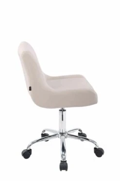 Arbeitshocker Club Kunstleder Weiß -Büromöbel Geschäft ccc745f7 e1df 4a95 84e9 29a7eed2d504