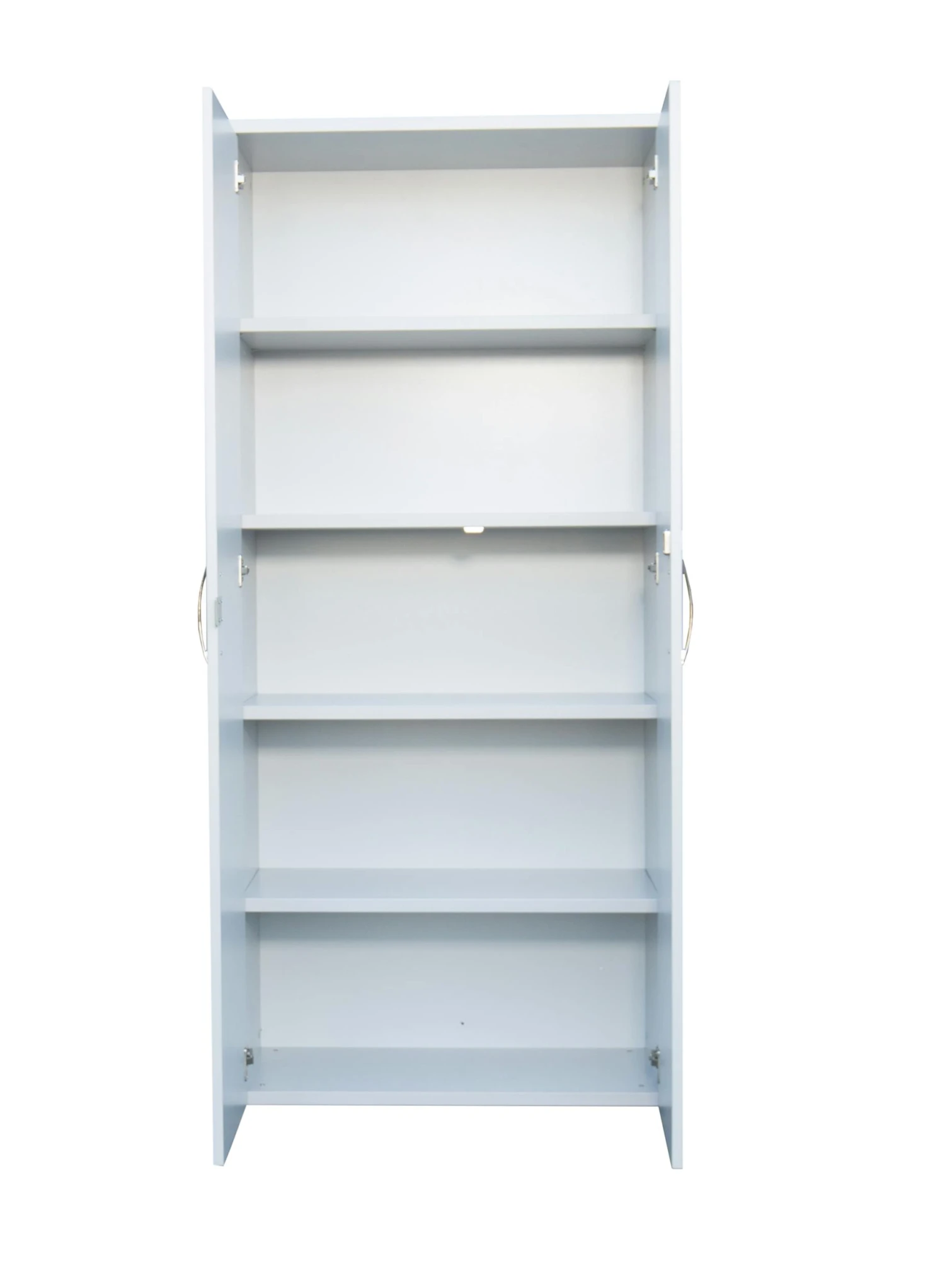 Holz-Aktenschrank ECO Abschließbar Büroschrank Lichtgrau 1802 X 800 X 395 Mm 4 Fachböden 391260 2 Holz-Aktenschrank ECO Abschließbar Büroschrank Lichtgrau 1802 X 800 X 395 Mm 4 Fachböden 391260 – Bild 2