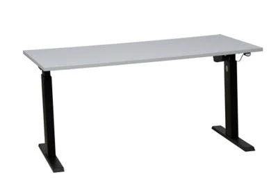 PROREGAL Elektrisch Höhenverstellbarer Schreibtisch Zebra | HxBxT 70-116x160x80 Cm | Schwarz-Grau 6 PROREGAL Elektrisch Höhenverstellbarer Schreibtisch Zebra | HxBxT 70-116x160x80 Cm | Schwarz-Grau – Bild 6