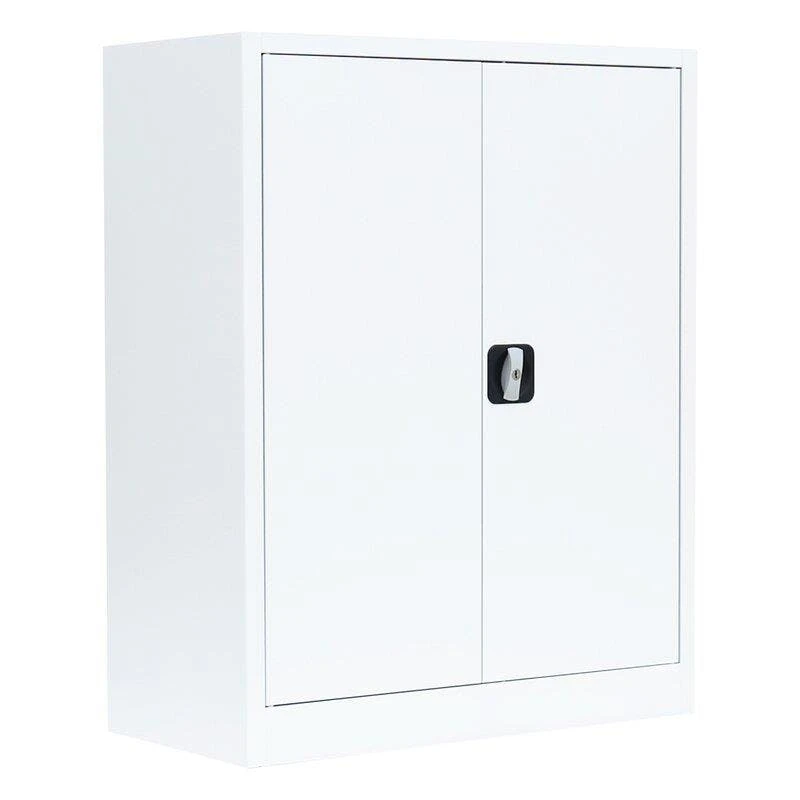 Stahl-Aktenschrank Metallschrank Abschließbar Büroschrank 100 X 80 X 38,3cm Schwarz 530319 2 Stahl-Aktenschrank Metallschrank Abschließbar Büroschrank 100 X 80 X 38,3cm Schwarz 530319 – Bild 2