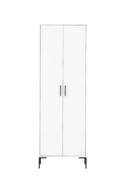 Möbelpartner Aktenschrank Panda | HxBxT 195x65x40 Cm | Weiß Von PROREGAL