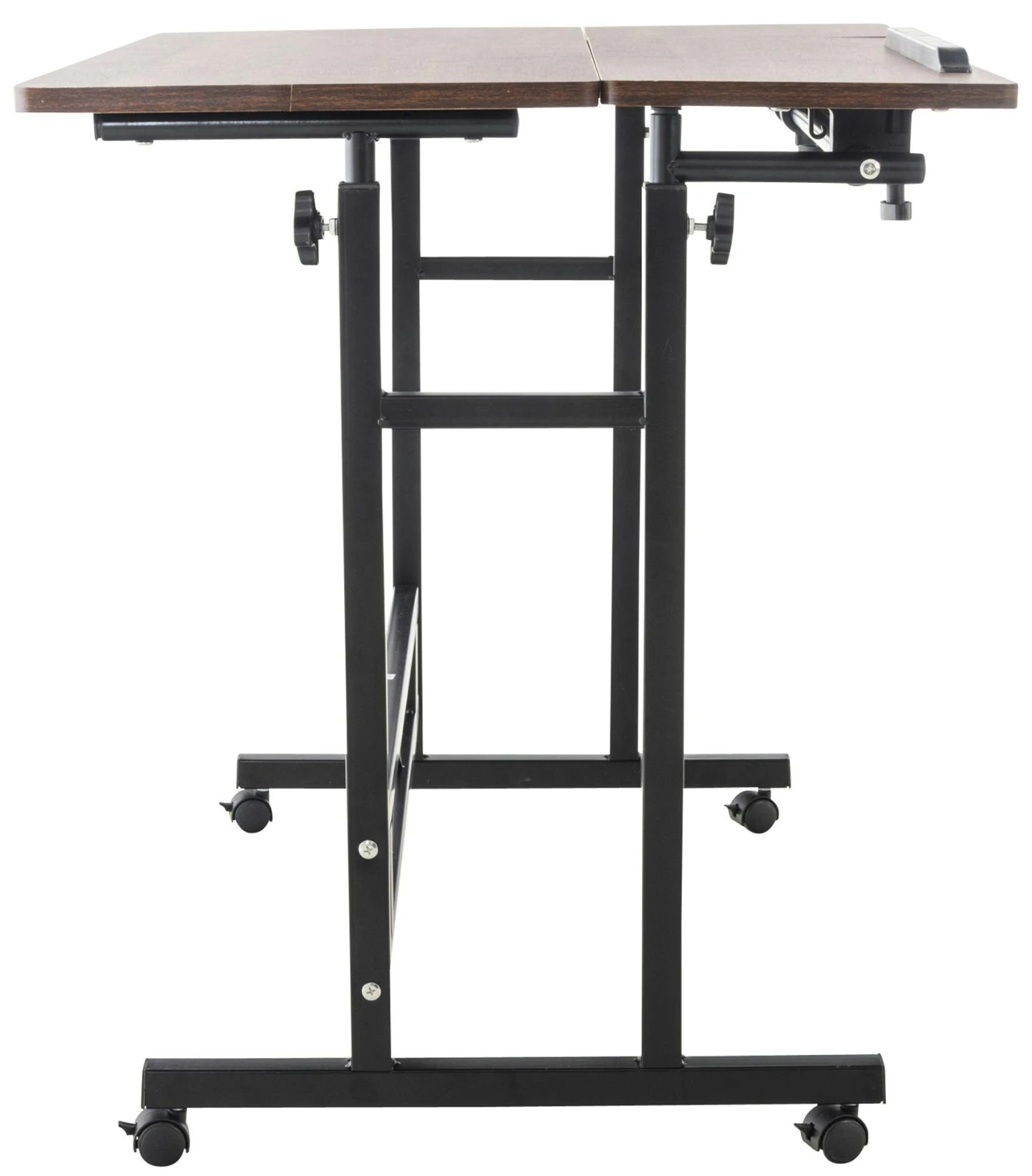 Schreibtisch Telford Walnuss/schwarz 6 Schreibtisch Telford Walnuss/schwarz – Bild 6