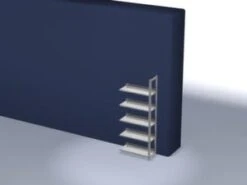 Büroregal, Eckregal, Fachl. 60kg, 5xStahlboden, Einseitig, Korpus RAL7035 -Büromöbel Geschäft e53c5926 9bdc 4291 9198 b7ff5a3f52f6