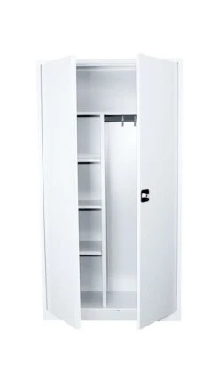Spind Flügeltürschrank Lagerschrank PutzSpind Werkzeugschrank 1800x800x383 Mm Weiß -Büromöbel Geschäft e8c2d948 87a4 4b65 a20e 8609b9498f21 1