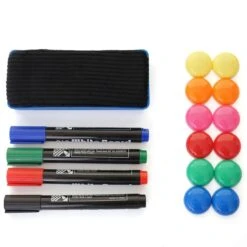 Whiteboard Zubehör HWC-C93, Memoboard-Set Magnet Boardmarker Schwamm -Büromöbel Geschäft ea78ef62 e981 417c b8b5 bfc4677dd051