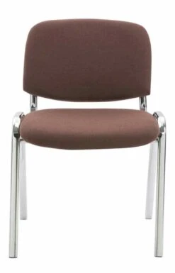 4er Set Stühle Ken C Stoff Braun -Büromöbel Geschäft f1055ed4 598d 4fb3 a34e eeecebc7200a