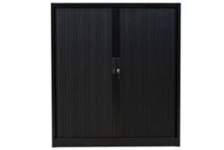 PROREGAL Rollladenschrank Weasel | 5 Ordernhöhen | HxBxT 195x120x46 Cm | Schwarz -Büromöbel Geschäft f36ed078 e69f 4b6e b375 8ab7e7e2e3c3