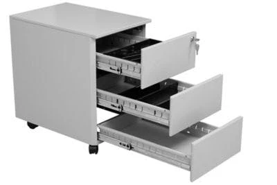 PROREGAL Rollcontainer Panther | 3 Schubladen| HxBxT 61x40x60 Cm | Grau 7 PROREGAL Rollcontainer Panther | 3 Schubladen| HxBxT 61x40x60 Cm | Grau – Bild 7